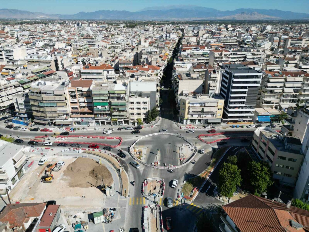 Ο κόμβος της Ηρώων Πολυτεχνείου από ψηλά (ΦΩΤΟ)