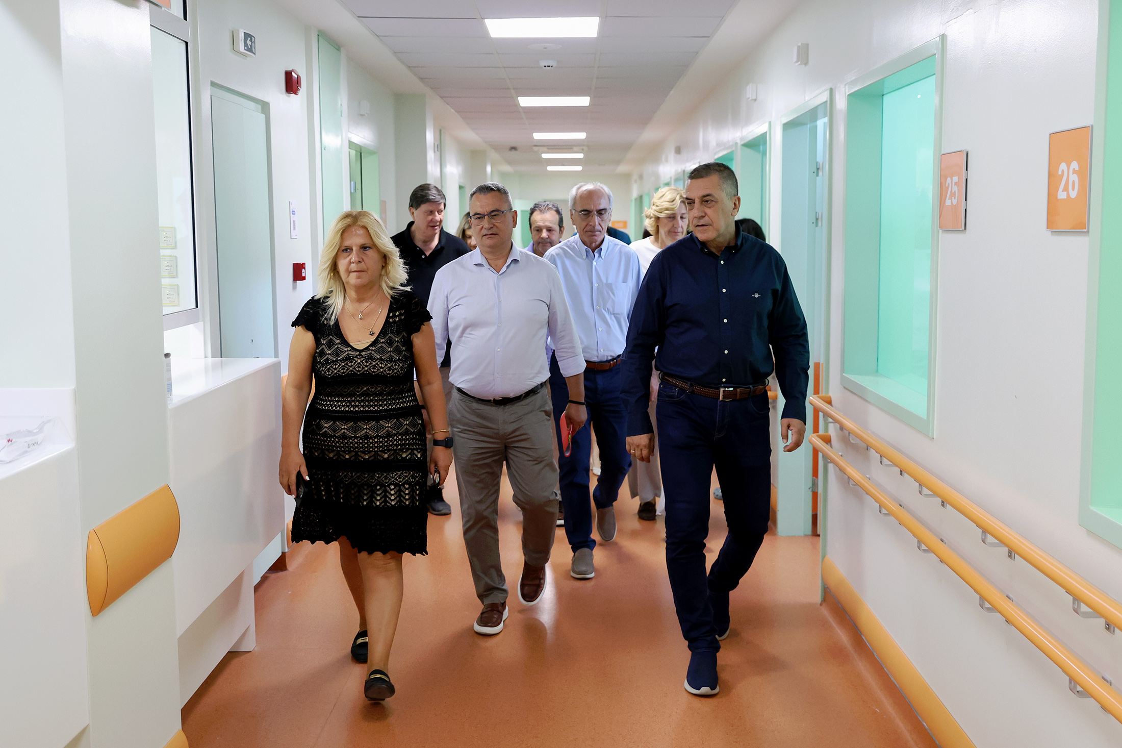 Στη Μονάδα Εντατικής Νοσηλείας Νεογνών του ΠΓΝΛ ο Δημήτρης Κουρέτας (ΦΩΤΟ)