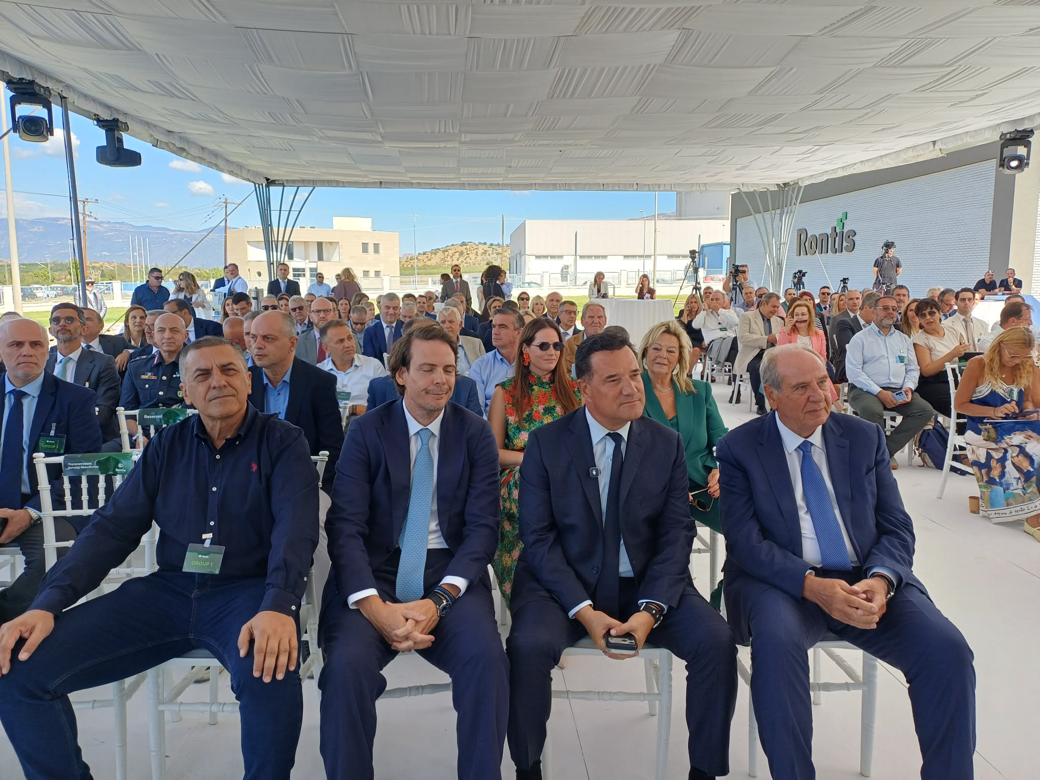 Στα εγκαίνια των νέων εγκαταστάσεων φαρμακοβιομηχανίας στη ΒΙ.ΠΕ. Λάρισας ο Άδωνις Γεωργιάδης(ΦΩΤΟ-ΒΙΝΤΕΟ)