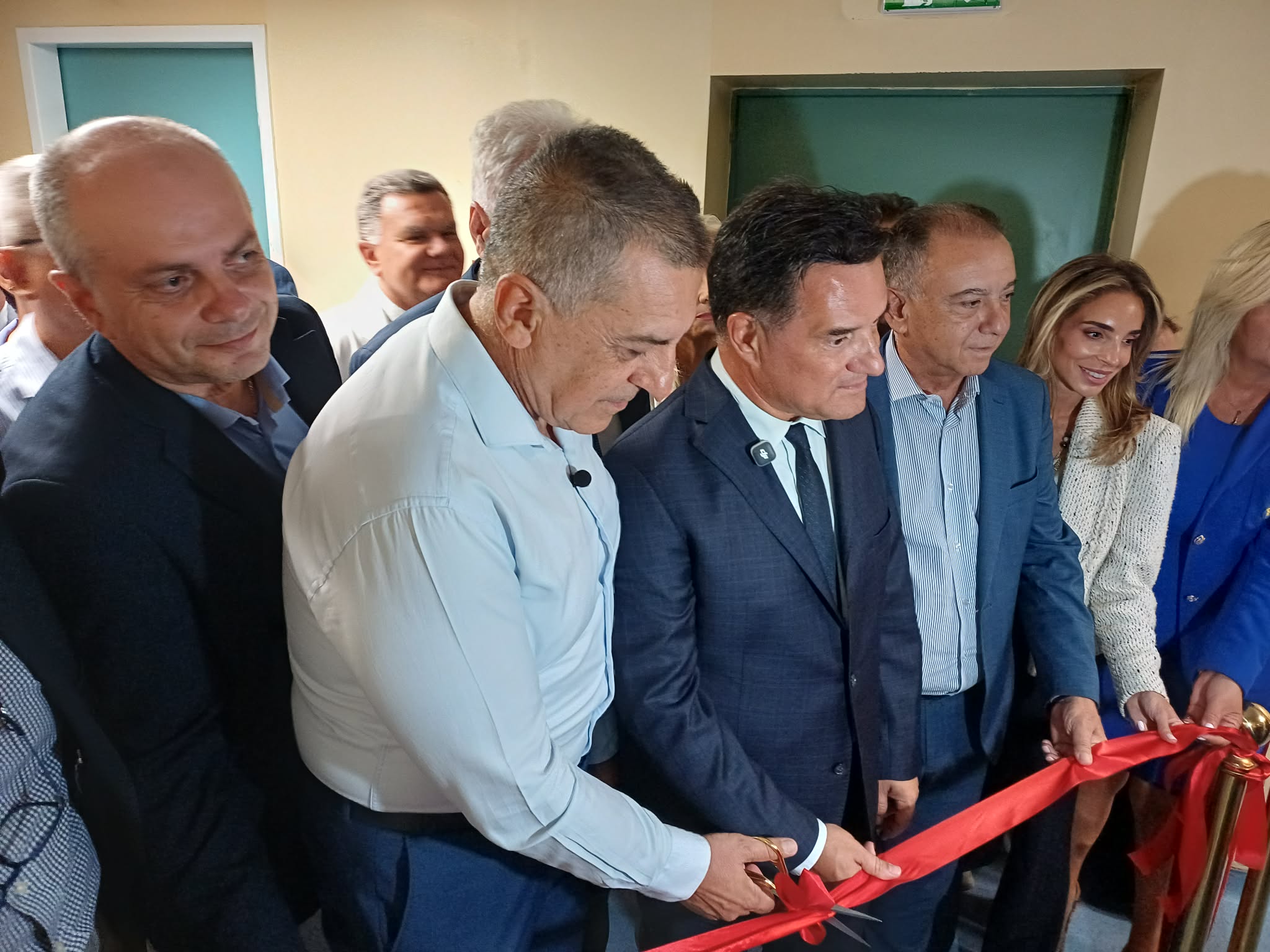 Διπλά εγκαίνια στο Πανεπιστημιακό Λάρισας από τον Άδωνι Γεωργιάδη για Παιδιατρική και τμήμα μετομόσχευσης μυελού οστών