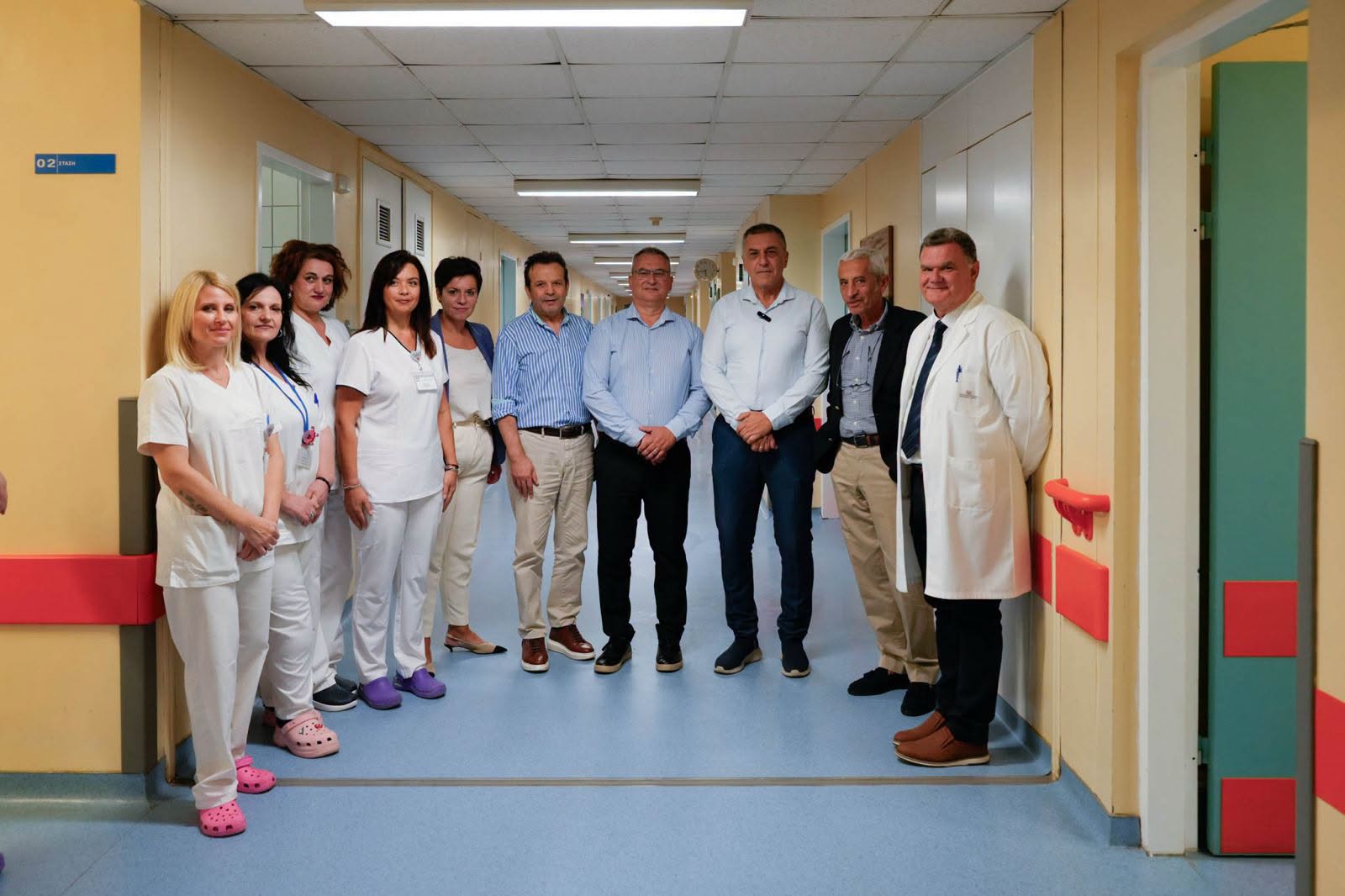 Ο Δημήτρης Κουρέτας για τα εγκαίνια του τμήματος μεταμόσχευσης μυελού στο Πανεπιστημιακό