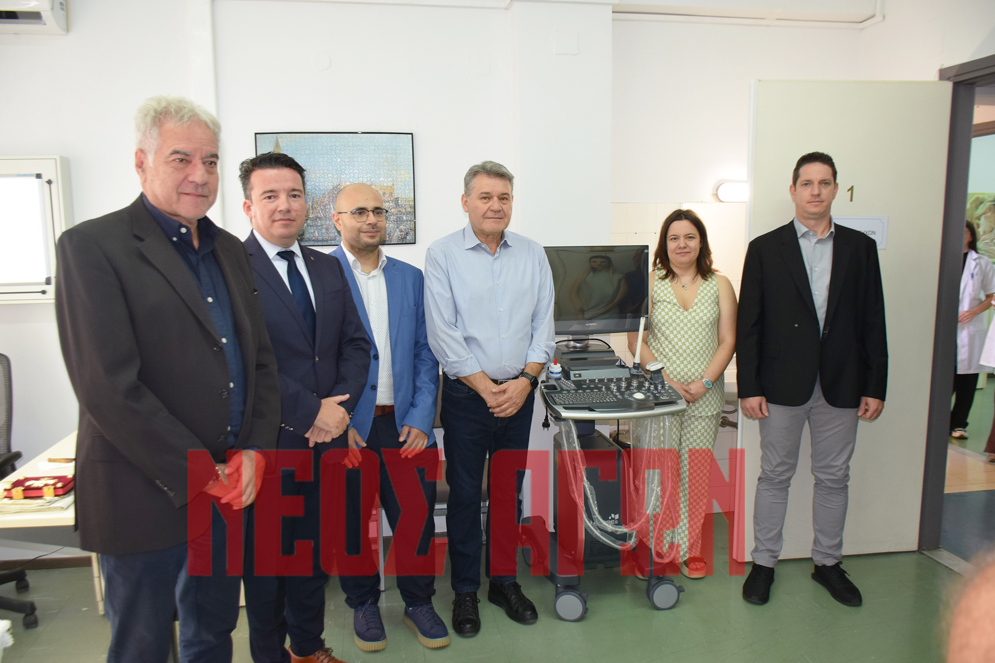 Αγιασμός για τον σύγχρονο υπερηχογραφικό εξοπλισμό στο Κέντρο Υγείας Καρδίτσας (ΦΩΤΟ)