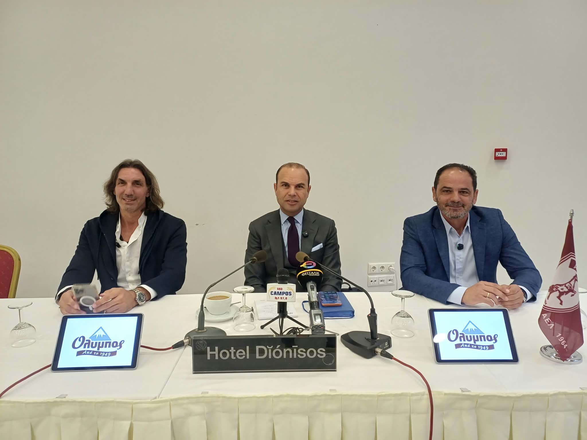 Ζήσης Στυλιανός: Τριετές πλάνο για ΑΕΛ με έμφαση σε Θεσσαλούς ποδοσφαιριστές και υγεία στα οικονομικά