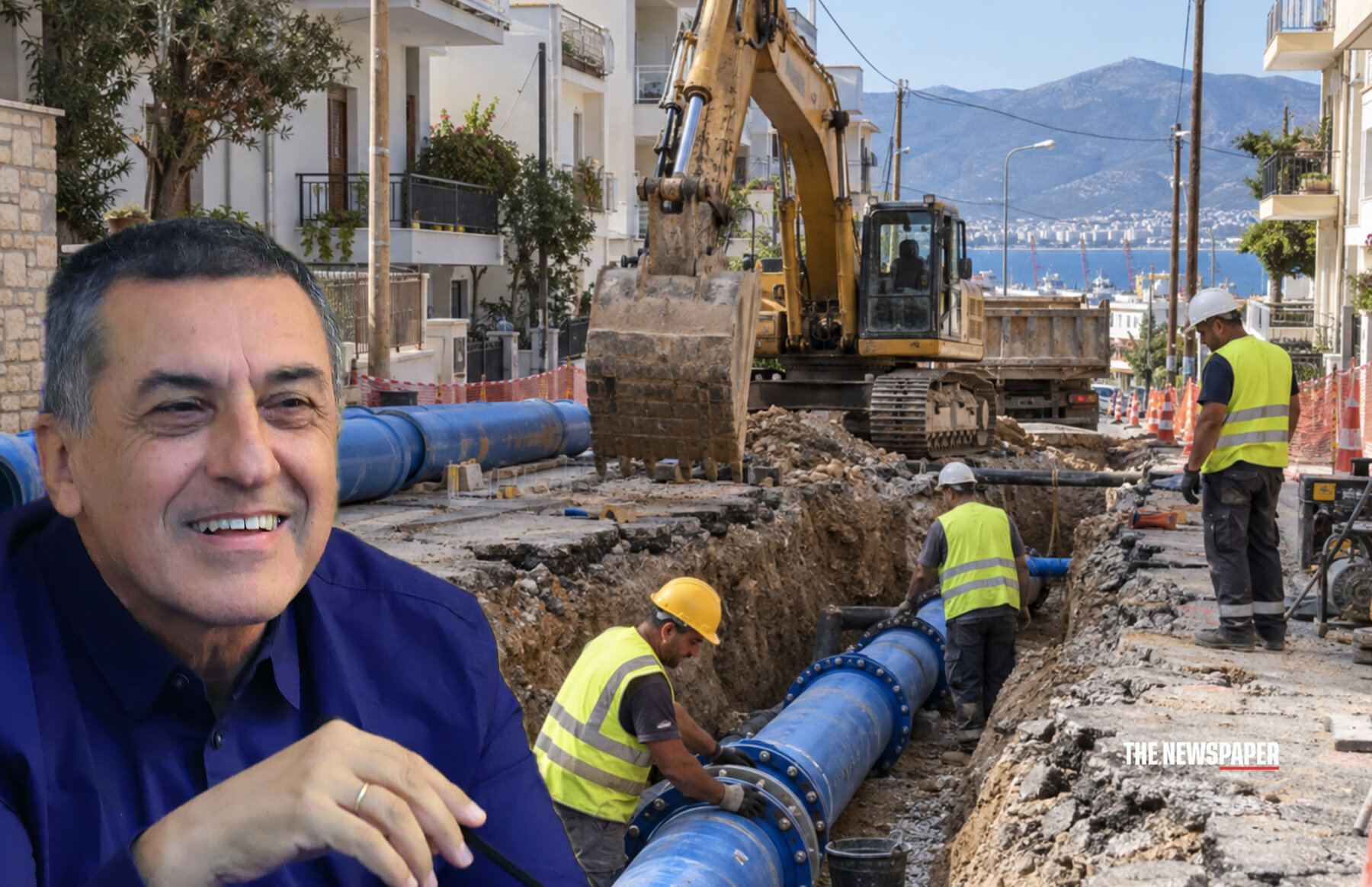 Νεάπολη Βόλου: Έργο 3,1 εκατ. ευρώ για νέο δίκτυο ύδρευσης και μείωση των απωλειών νερού