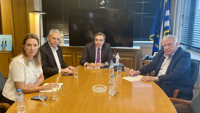 Αγροτική οδοποιία, υποδομές και αποζημιώσεις στην ατζέντα συνάντησης του Μ. Σχοινά με τον δήμαρχο Κιλελέρ