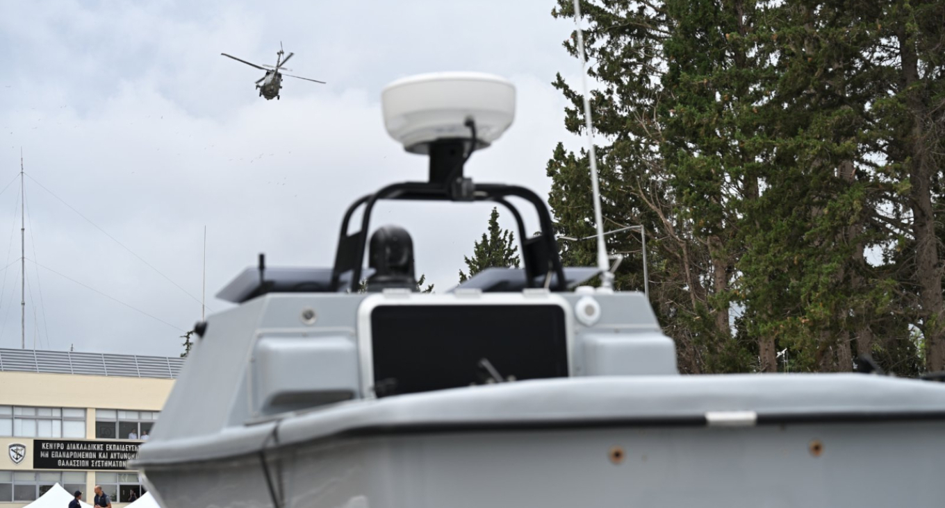 Παρουσιάστηκε ο «Πυρπολητής»: Το drone καμικάζι που κατασκευάστηκε από το Πολεμικό Ναυτικό