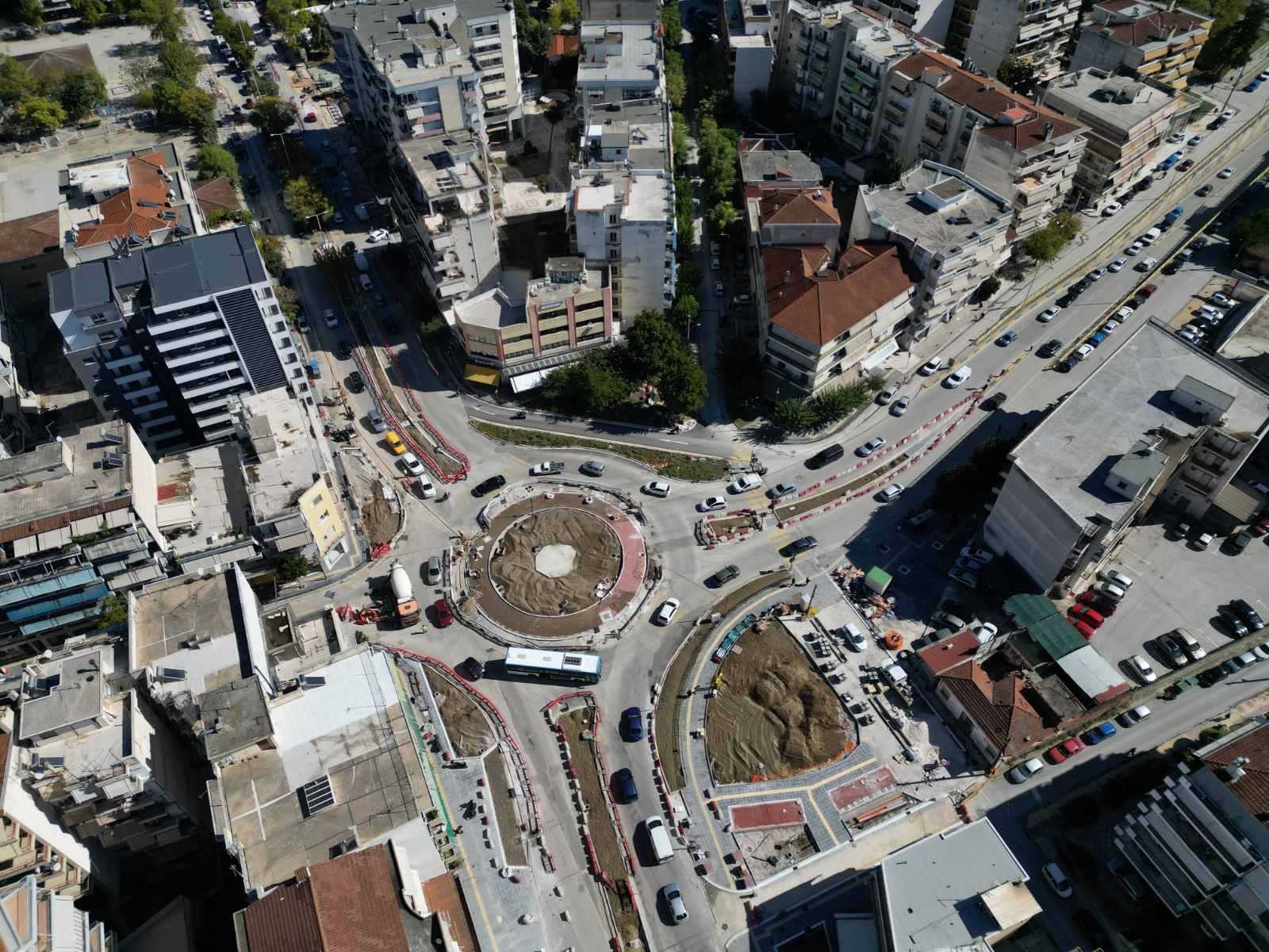 Ασφαλτόστρωση στον κόμβο Φαρσάλων από την Κυριακή, εντός Νοεμβρίου έναρξη εργασιών στην Τ.Τσιόγκα