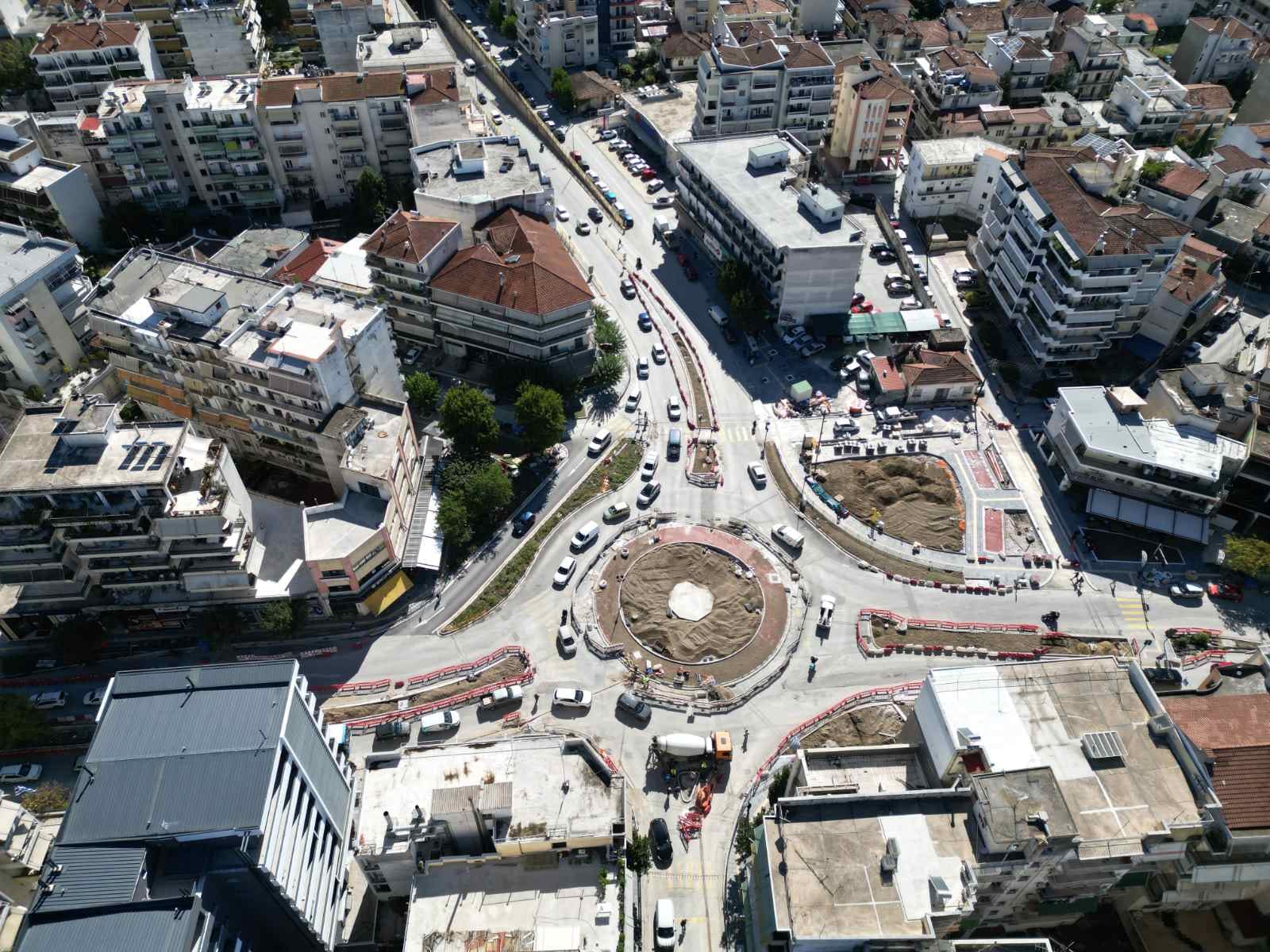 Δήμος Λαρισαίων: Εργασίες ασφαλτόστρωσης στον κυκλικό κόμβο Παναγούλη-Ηρ.Πολυτεχνείου-Φαρσάλων από σήμερα