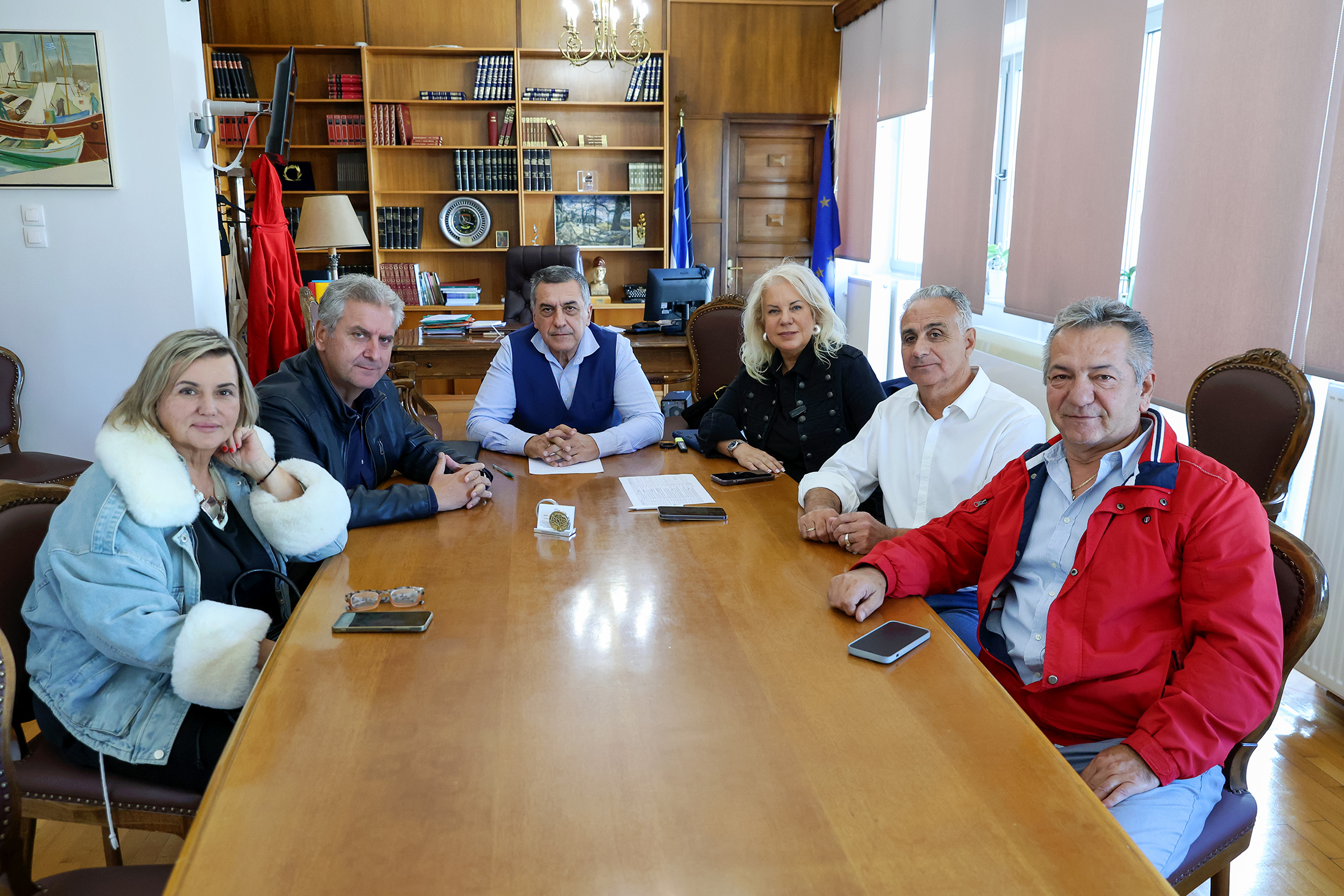Σύσκεψη Δημ. Κουρέτα στην ΠΕ Μαγνησίας για προγραμματισμό αθλητικών έργων