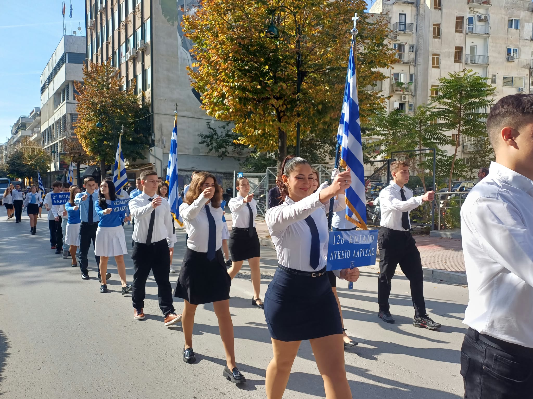 Με λαμπρότητα οι εκδηλώσεις για την 82η επέτειο απελευθέρωσης της Λάρισας από τους Ναζί ΦΩΤΟ+video)