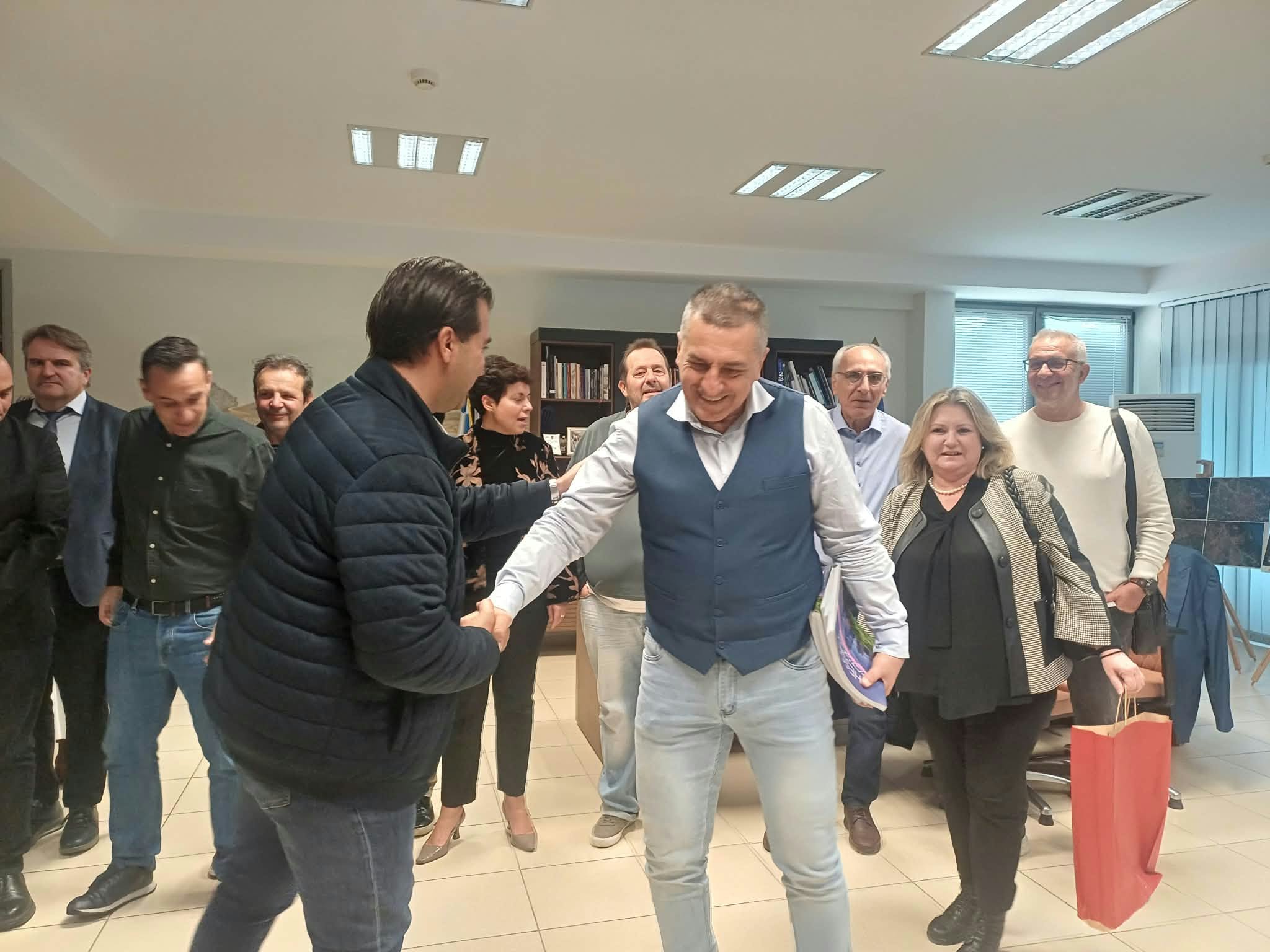 Ευχές για την ονομαστική του εορτή δέχθηκε ο Περιφερειάρχης Θεσσαλίας Δημήτρης Κουρέτας (ΦΩΤΟ)