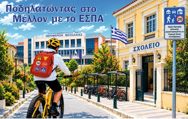Θεσσαλία: Τρίτος γύρος για το πρόγραμμα «Ποδηλατώντας στο ΕΣΠΑ της πόλης μου»