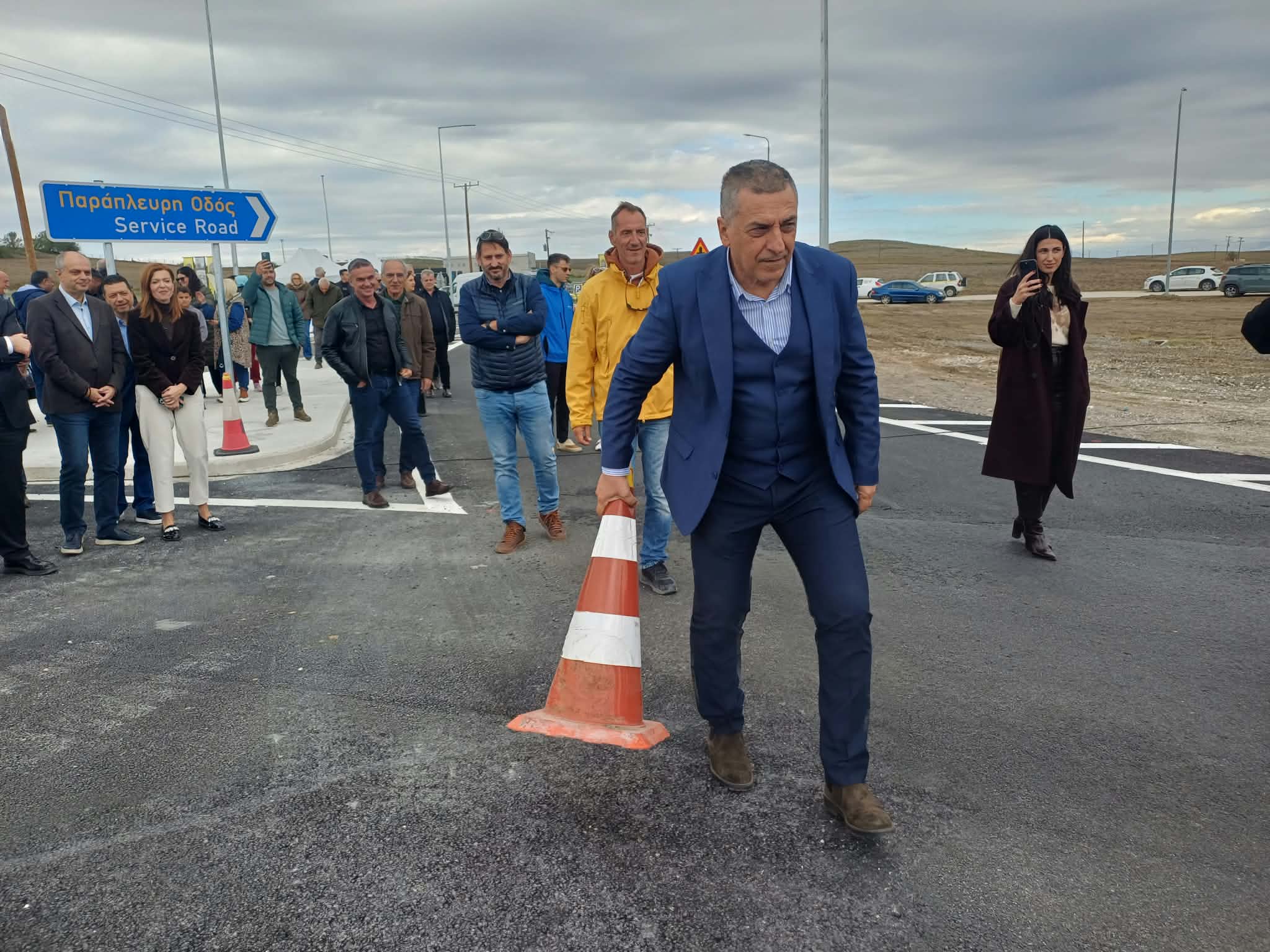 Παραδόθηκε σε κυκλοφορία το οδικό τμήμα Μεσοράχη – Ελευθερές στην Ε.Ο Λάρισας – Καρδίτσας (ΦΩΤΟ+video)