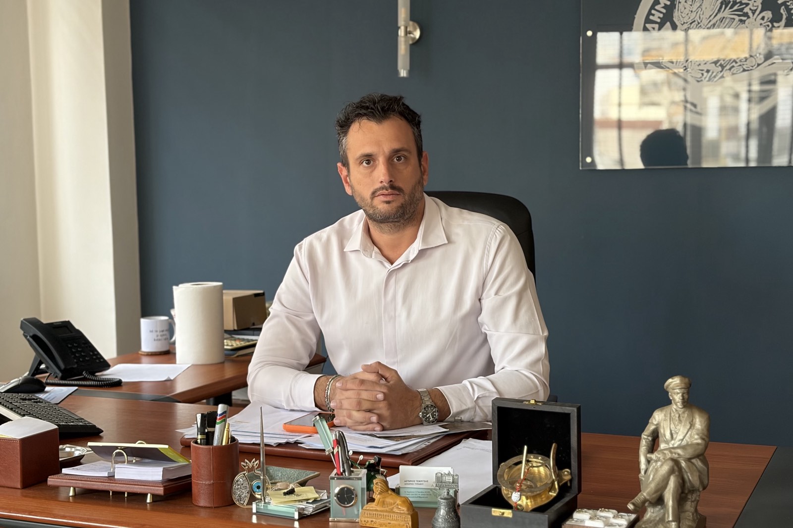 Δήλωση του Δημάρχου Τυρνάβου Στέλιου Τσικριτσή για τις νέες βλάβες στο δίκτυο ύδρευσης του Αμπελώνα
