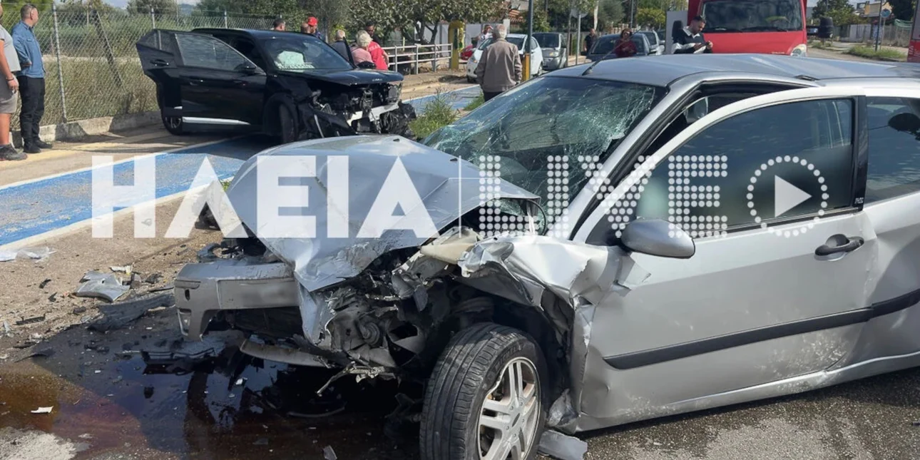 Τροχαίο στον Πύργο: Μία νεκρή και δύο σοβαρά τραυματίες έπειτα από μετωπική σύγκρουση αυτοκινήτων