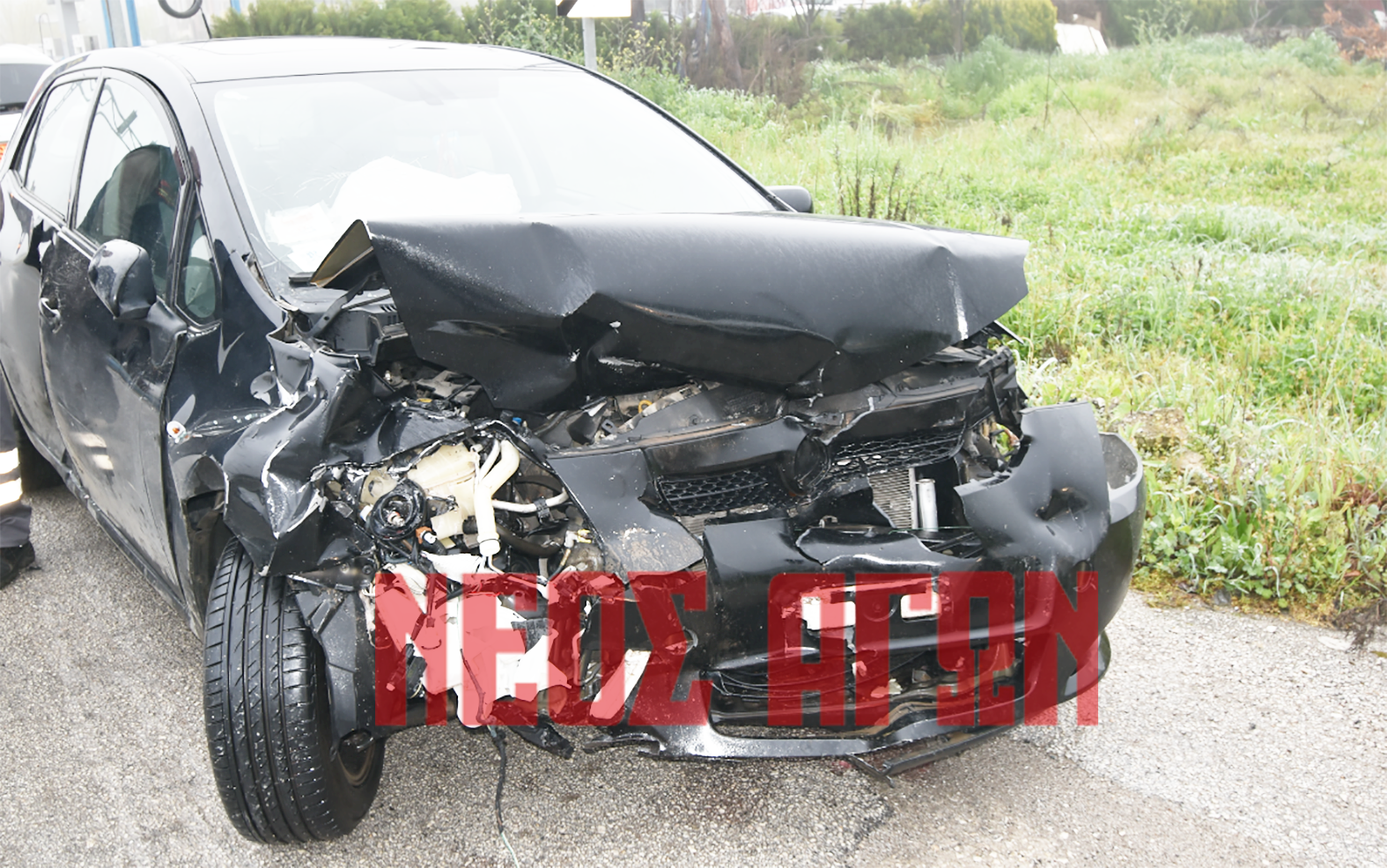 Σοβαρό τροχαίο με τραυματισμούς στο δρόμο Καρδίτσα - Δέλτα στο ύψος του Προδρόμου (φωτο)