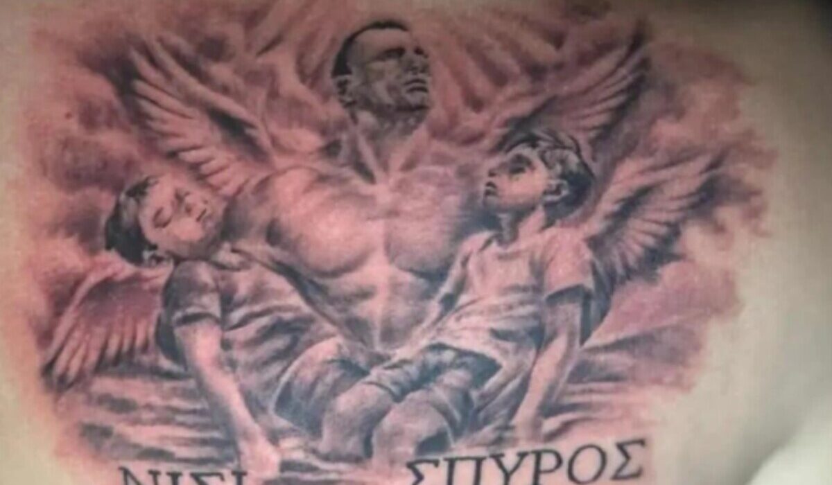 Το είπε και το έκανε ο ήρωας του Αράχθου – Αυτό είναι το τατουάζ που έκανε για τα παιδιά που «χάθηκαν»