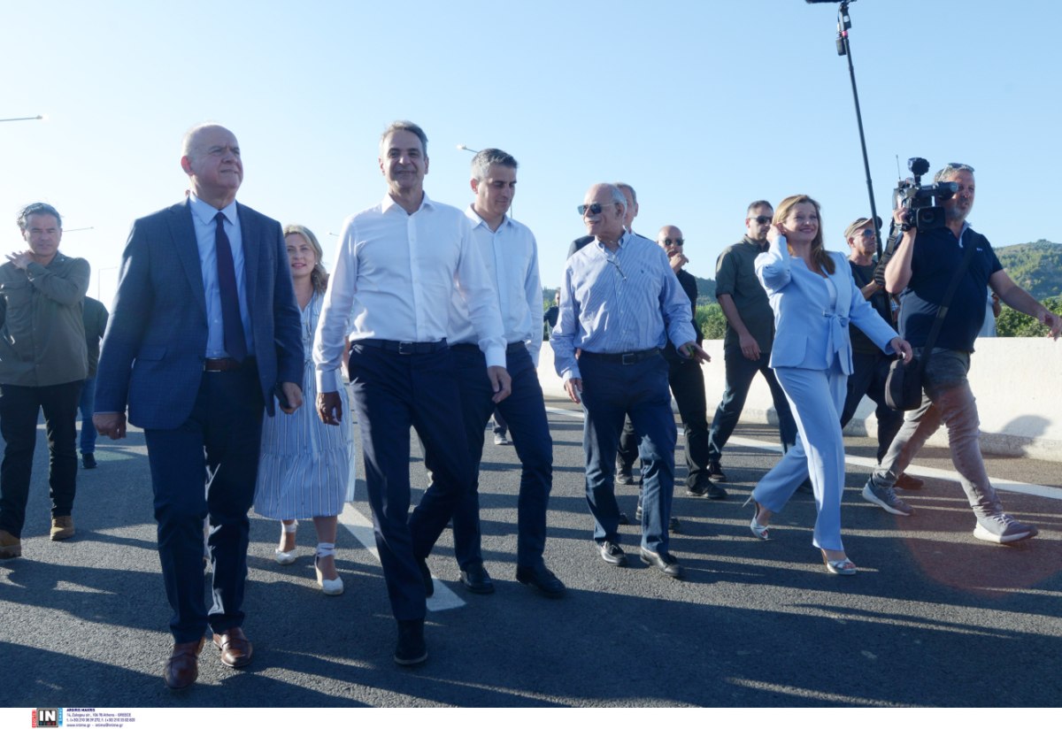 Μητσοτάκης στα εγκαίνια του αυτοκινητόδρομου Πατρών-Πύργου: Κλείνουμε μια εκκρεμότητα και διορθώνουμε μια αδικία