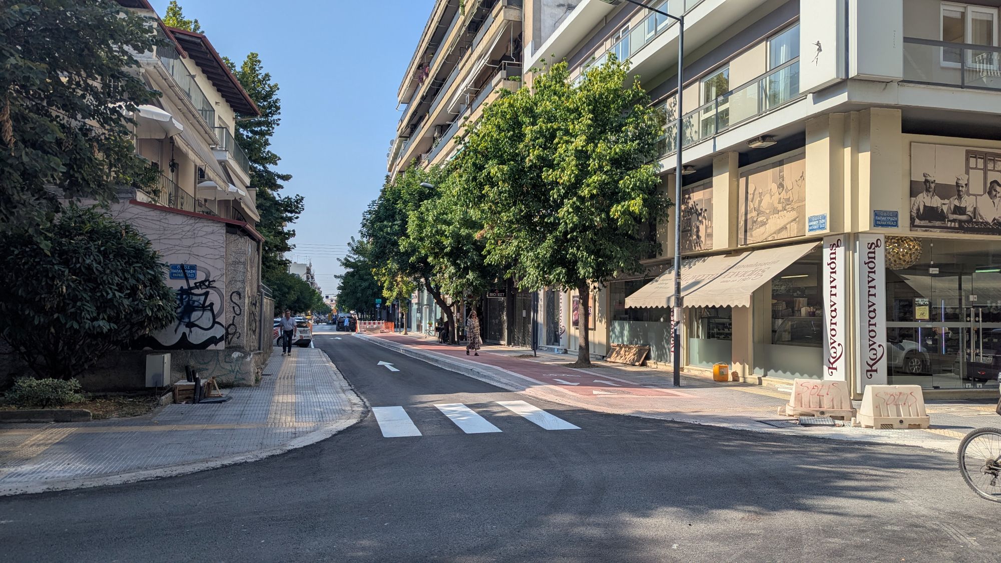 Δήμος Λαρισαίων: Παραδίδεται την Κυριακή το νέο τμήμα της Ανθίμου Γαζή, νωρίτερα από το χρονοδιάγραμμα
