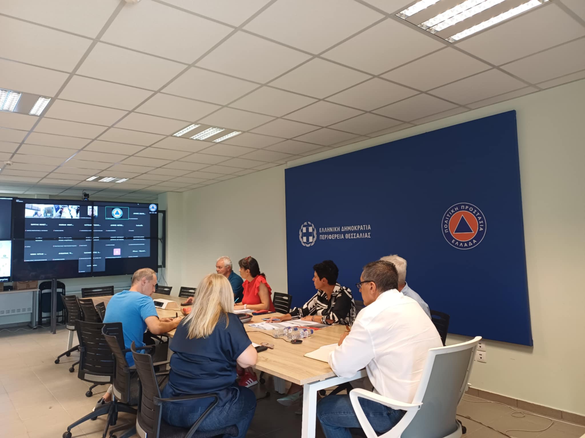 Σε αυξημ΄νη ετοιμότητα για κίνδυνο πυρκαγιών η περιφέρεια-τηλεδιάσκεψη εμ δημάρχους (ΦΩΤΟ)