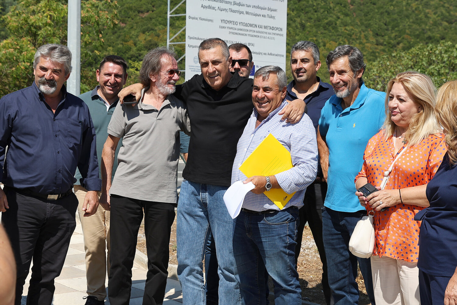 Αυτοψία Περιφερειάρχη Δημ. Κουρέτα σε έργα του  Δήμου Πύλης