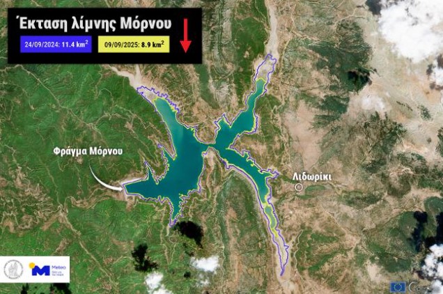Εφιάλτης: Στα χαμηλότερα επίπεδα από ποτέ η λίμνη του Μόρνου