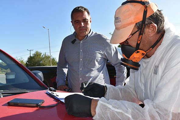 Σε λειτουργία οι τέσσερις σταθμοί απολύμανσης οχημάτων στην Καρδίτσα (φωτο + video)