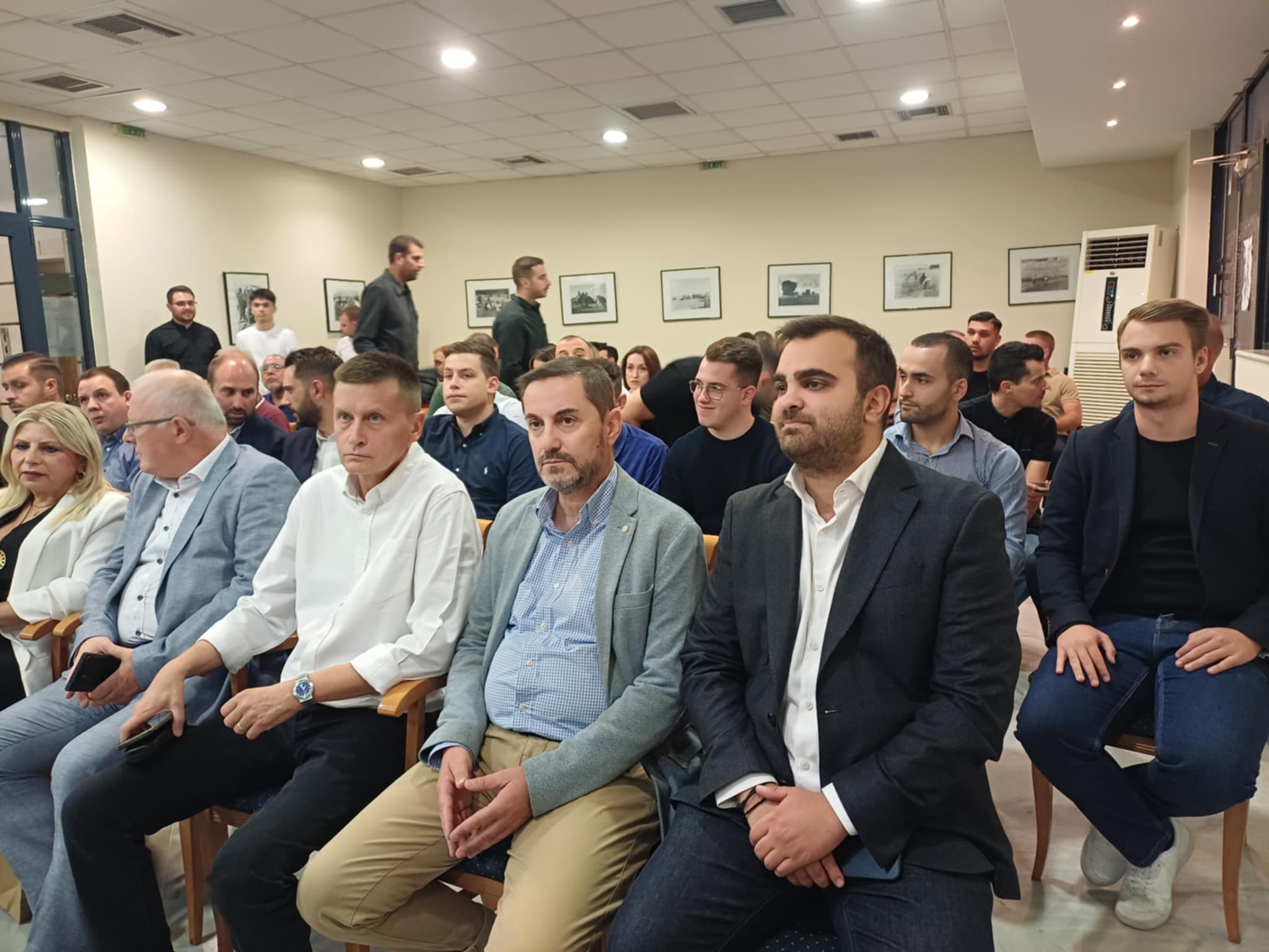 Προσυνεδριακός διάλος της ΟΝΝΕΔ στη Λάρισα με θέμα «Τεχνητή Νοημοσύνη και Νέες Τεχνολογίες» (ΦΩΤΟ)