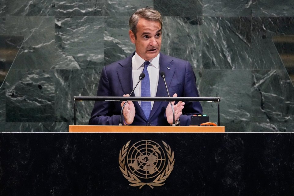 Μητσοτάκης από ΟΗΕ: Να ανακαλέσει η Τουρκία το casus belli -Ο δρόμος προς τα εμπρός είναι ο διάλογος, όχι η γλώσσα των όπλων