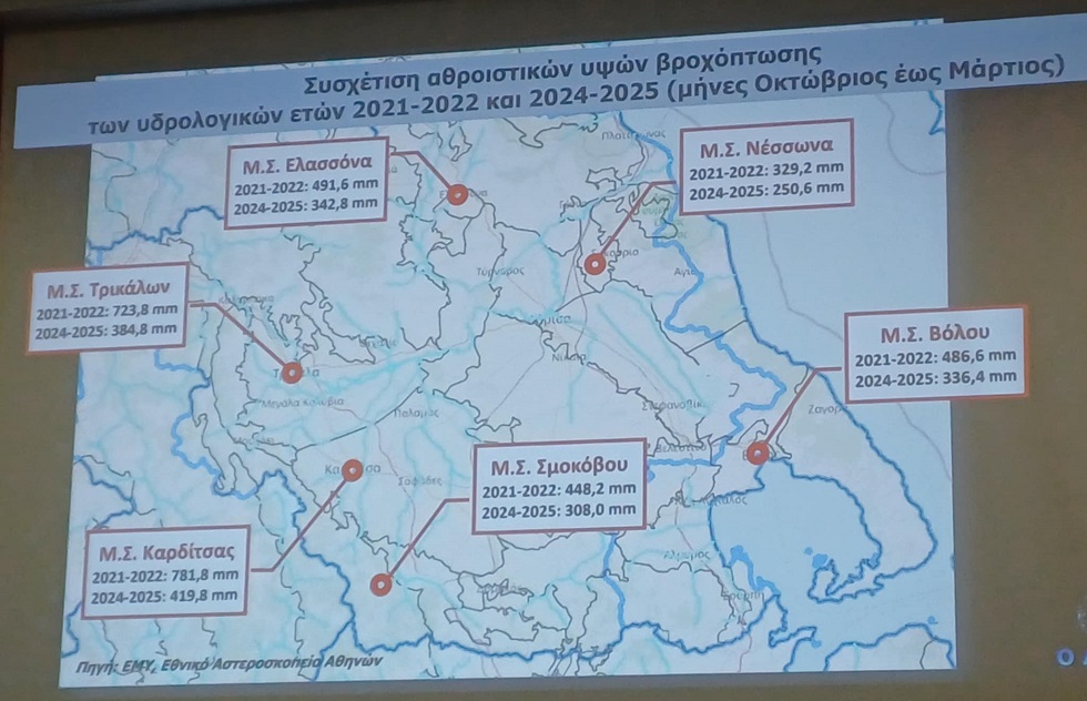 Ανέλαβε στην πιο δύσκολη υδρολογικά χρονιά ο ΟΔΥΘ αλλά έγινε έργο στη Θεσσαλία (ΦΩΤΟ)