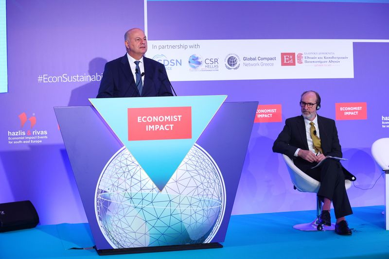 Κώστας Τσιάρας στο Συνέδριο του Economist: «Η βιωσιμότητα στη γεωργία είναι το νέο κοινωνικό συμβόλαιο»