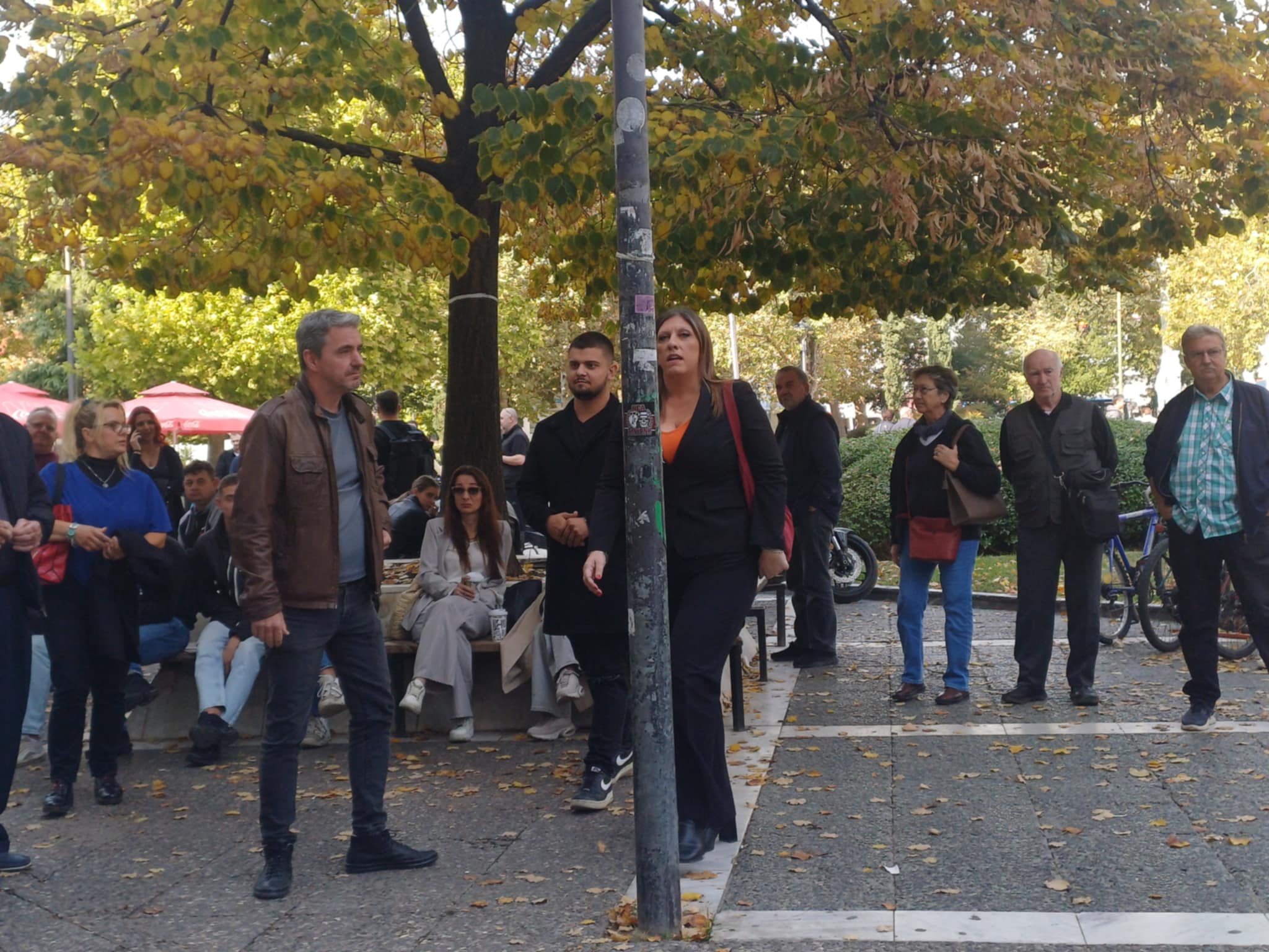 Στα δικαστήρια Λάρισας η Ζωή Κωνσταντοπούλου γιθα την πρώτη  δίκη των Τεμπών που αφορά υπεξαίρεση βίντεο