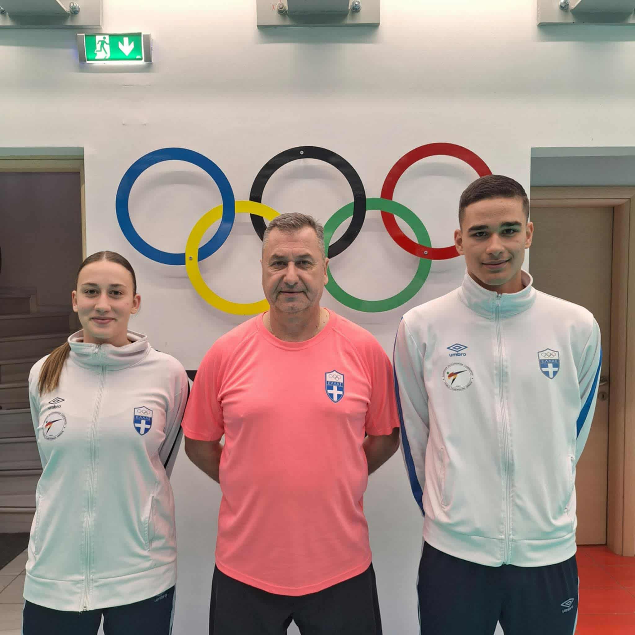 Διπλή εκπροσώπηση του Αθλητικού Συλλόγου Ταεκβοντό Λάρισας στην εθνική ομάδα