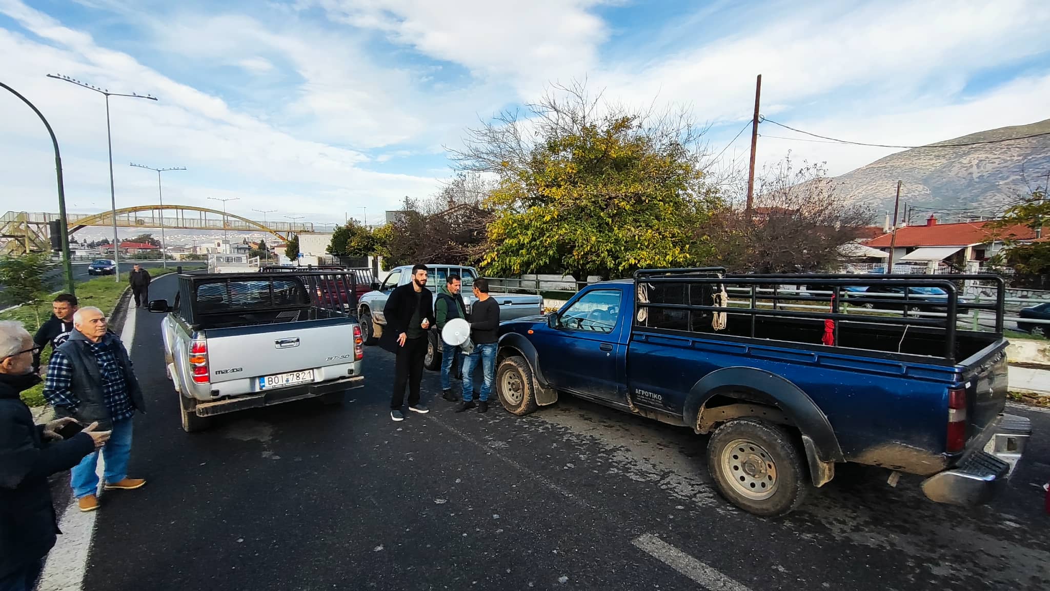 Κομβόι από Βόλο στη Νίκαια – από τον περιφερειακό και το Πεδίο του Άρωες προς Ριζόμυλο (ΦΩΤΟ)