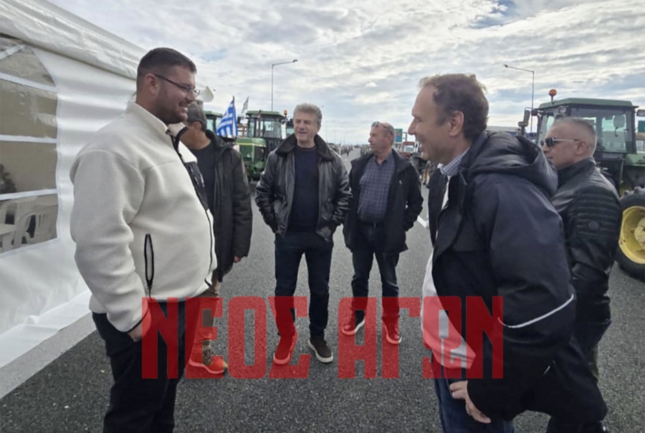 Στο μπλόκο του Ε-65 ο Δήμαρχος Παλαμά - «χωρίς αγρότες - κτηνοτρόφους δεν υπάρχει Δήμος Παλαμά»(ΦΩΤΟ)