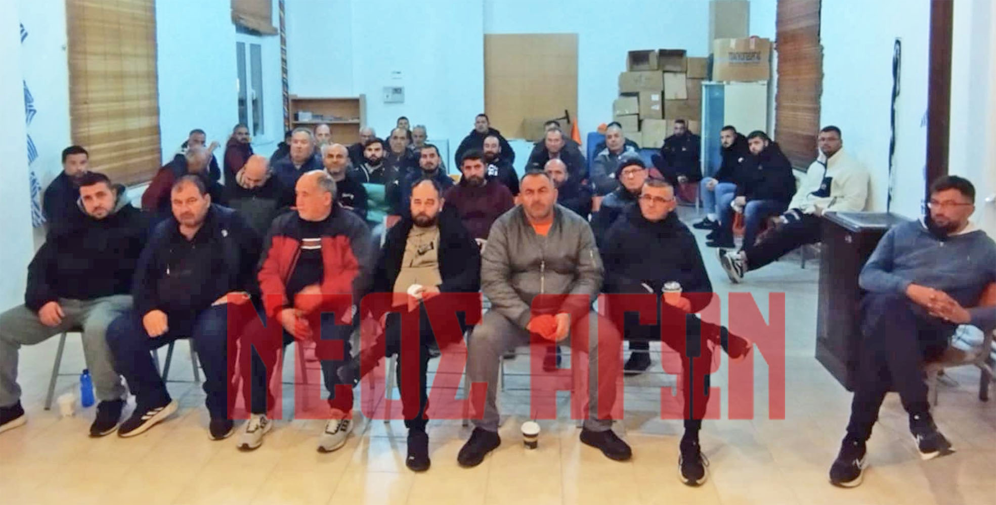 Σύσκεψη εκπροσώπων του μπλόκου Ε-65 στη Ματαράγκα, συντονίζονται και οργανώνουν τις δράσεις τους (ΦΩΤΟ)