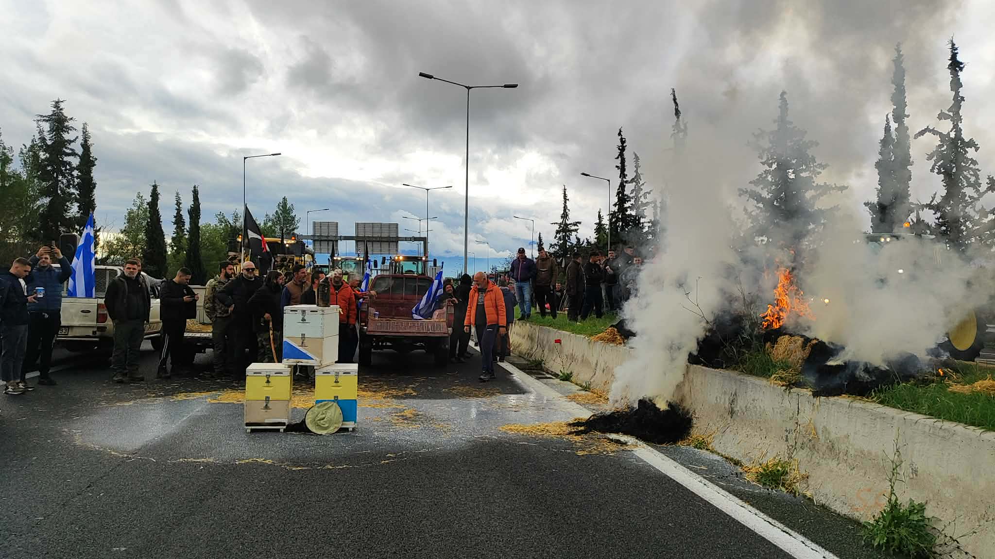 Σε αποκλεισμό του λιμανιού Βόλου προχωρούν την Τετάρτη οι αγρότες της Μαγνησίας