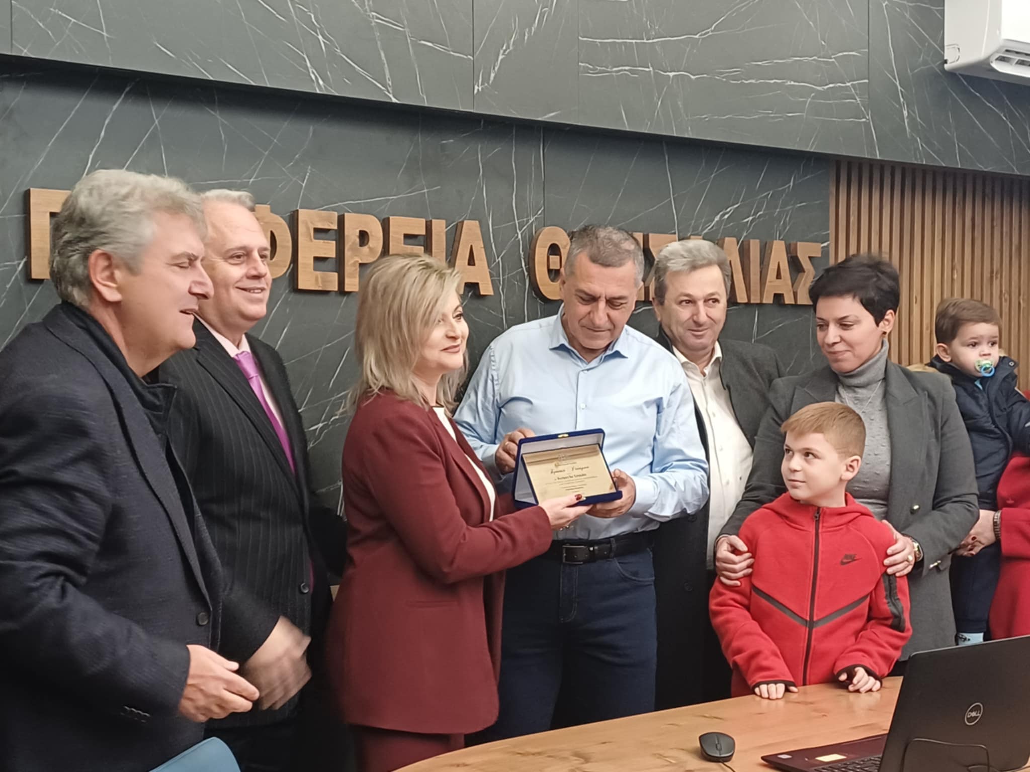 Βράβευσε τον Ευάγγελο Σούρλα η περιφέρεια (ΦΩΤΟ)