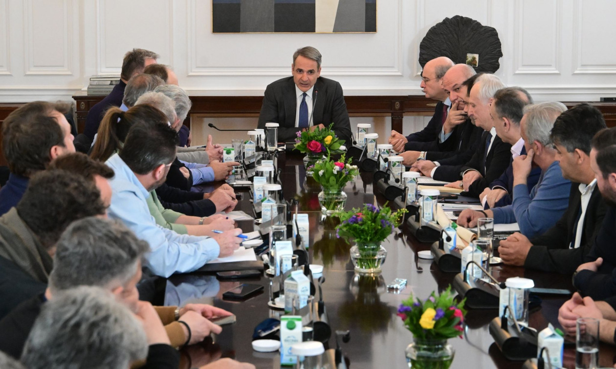 Ολοκληρώθηκε η συνάντηση του Μητσοτάκη με τους αγρότες - Έρχονται βελτιώσεις, τα 20 θέματα που συζητήθηκαν