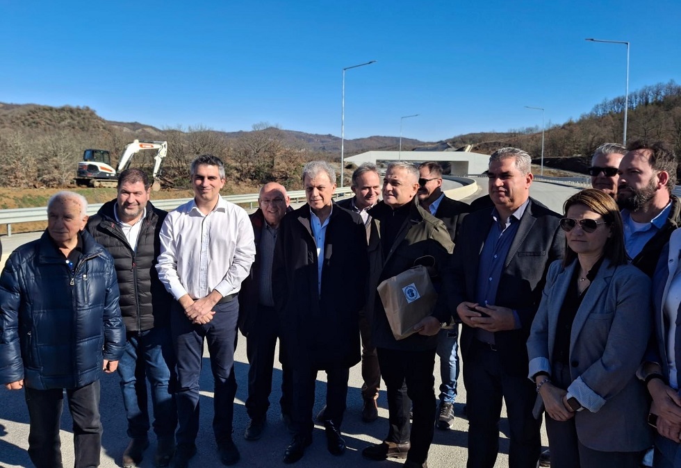 Χρίστος Δήμας: Στο 93% η πρόοδος κατασκευής στο Βόρειο Τμήμα του Αυτοκινητοδρόμου Ε65