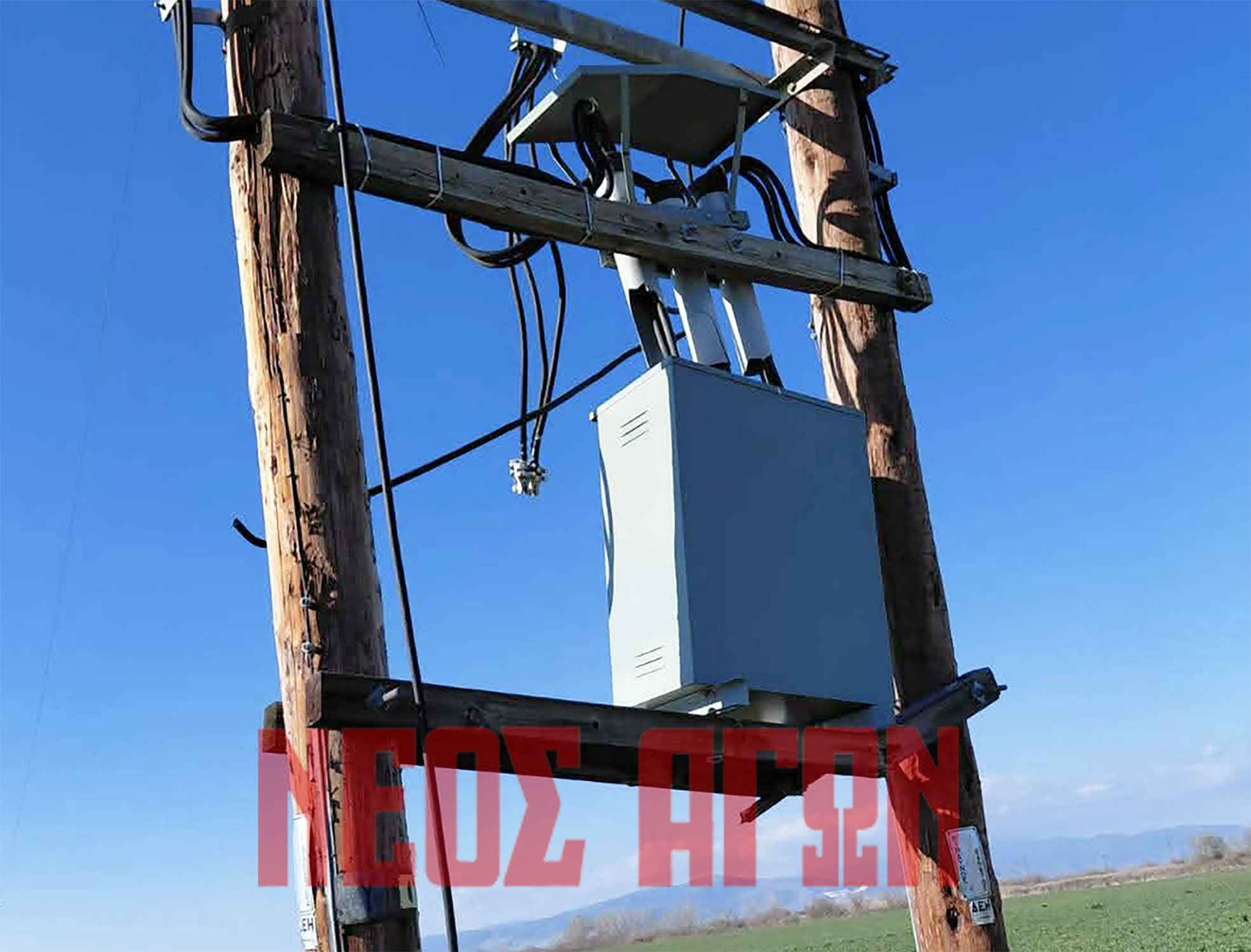 Η μαφία του χαλκού χτύπησε μετασχηματιστές στο Μακρυχώρι Καρδίτσας (ΦΩΤΟ)