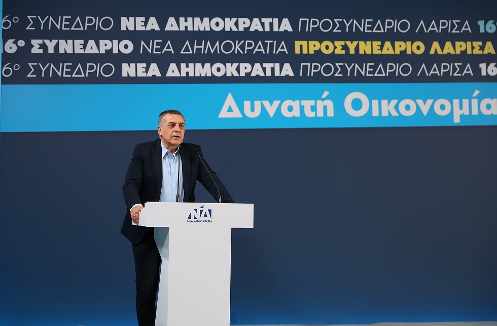 Κουρέτας στο προσυν;eδριο της ΝΔ: Να προχωρλήσουν τα φράγματα Ενιπέα, Μουζακίου, Πύλης, Νεοχωρίτη (ΦΩΤΟ)