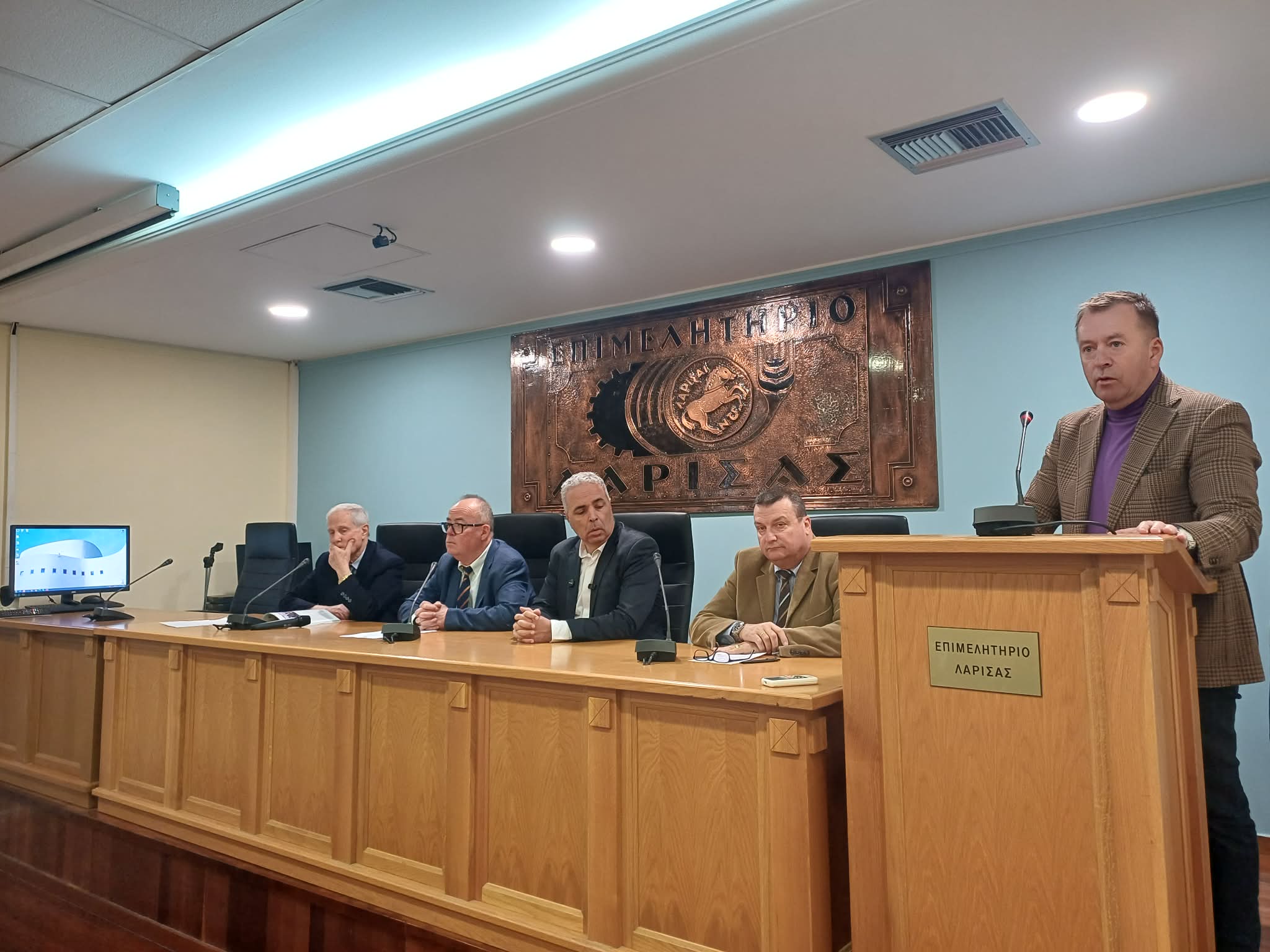 Εκδήλωση στο Επιμελητήριο Λάρισας:  «Οι γεωπολιτικές εξελίξεις και η επιρροή τους στην τοπική οικονομία».(ΦΩTO)