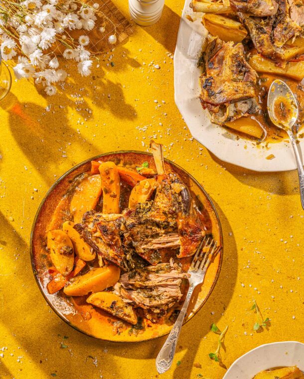 Αρνί μαϊντανάτο, κερκυραϊκό