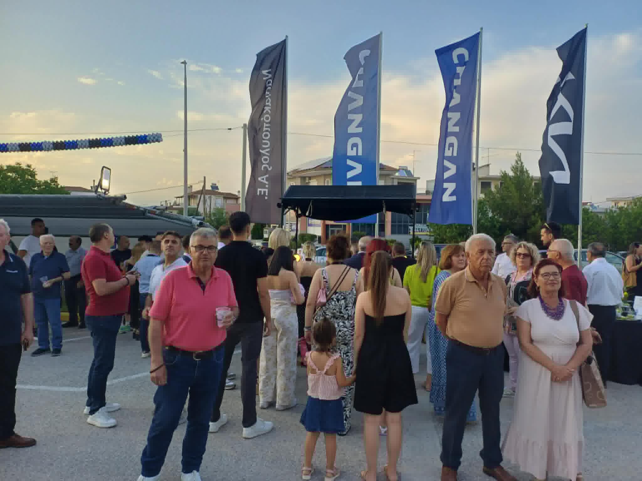 Λαμπρά εγκαίνια για τη Νασιακόπουλος Α.Ε πρωτοπριακών  μαρκών: XPENG, CHANGAN, LEAPMOTOR και FOTON (ΦΩΤΟ+video)