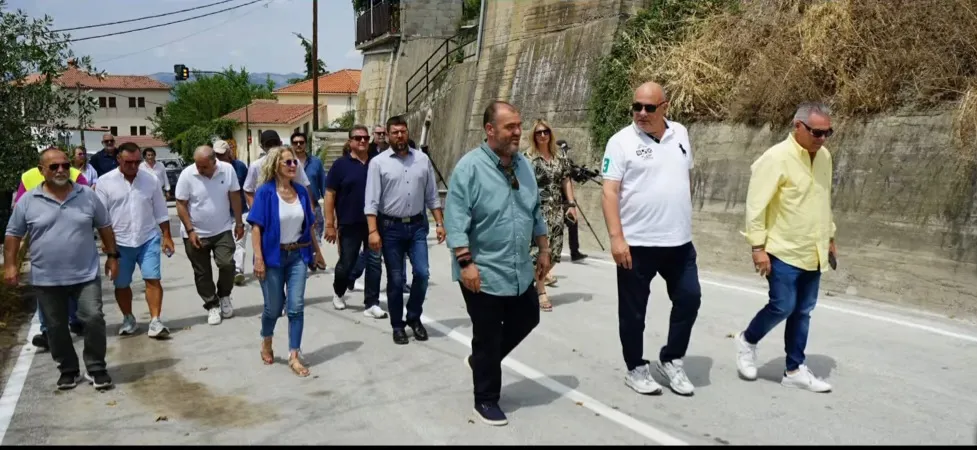 Παραδόθηκε από τον Δήμο Βόλου ο ανακατασκευασμένος οδικός άξονας της Άλλης Μεριάς (video και εικόνες)