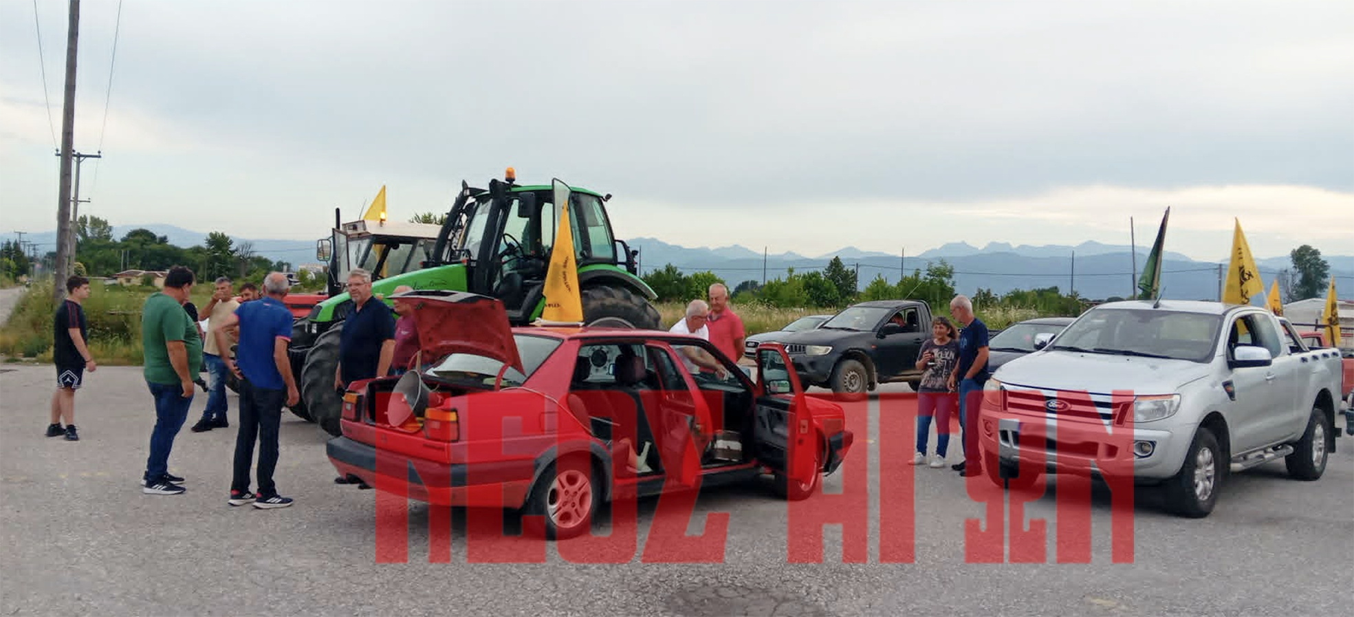 Μήνυμα συνέχισης του αγώνα τους έστειλαν αγρότες και κτηνοτρόφοι της Καρδίτσας με μηχανοκίνητη πορεία (ΦΩΤΟ - ΒΙΝΤΕΟ)