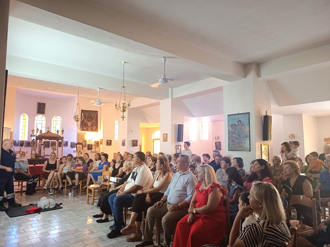 Ενημερωτική εκδήλωση για τις «Πρώτες Βοήθειες και πρόληψη ατυχημάτων» από Περιφέρεια Θεσσαλίας και ΕΚΑΒ στο Ελευθεραί Λάρισας