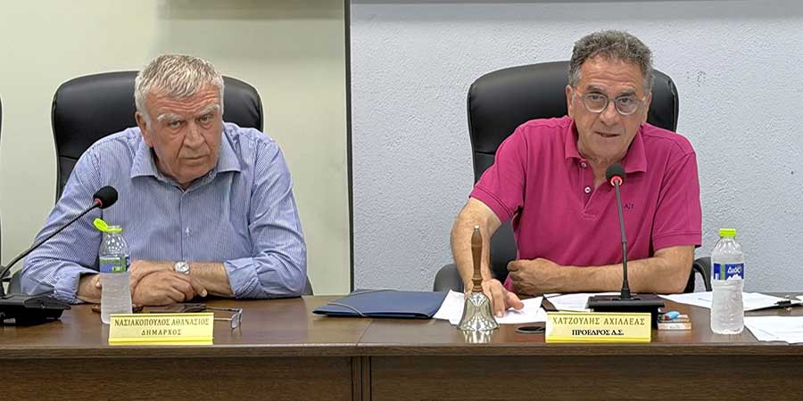 Ο Αχιλλέας Χατζούλης επανεκλέχθηκε ομόφωνα Πρόεδρος του Δημοτικού Συμβουλίου του Δήμου Κιλελέρ
