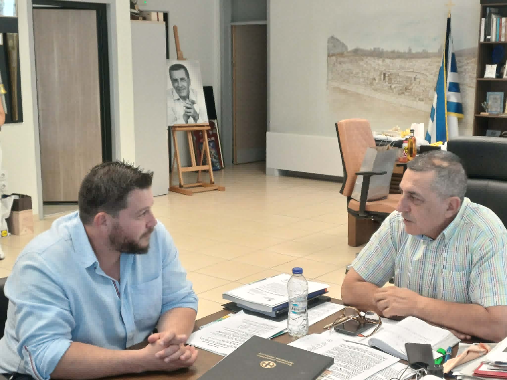 Συνάντηση Κουρε΄τα με τον κτηνοτρόφο και Τομεάρχη Αγροτικής Ανάπτυξης του ΕΛΑΣ Θωμά Μόσχο (ΦΩΤΟ)